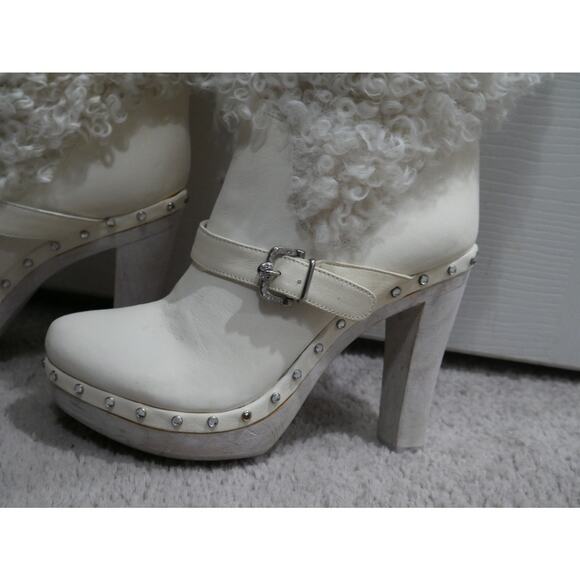RARE!!!!  2006 STUNNING NEW Dolce & Gabbana Fur Boots! 38 - Picture 4 of 10